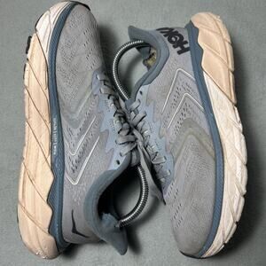 HOKA ONE ONE Arahi 5 Wide Shoes Womens 7 Running Sneakers Trail Hiking Blue